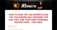 Desktop Screenshot of jkdnewsletter.com